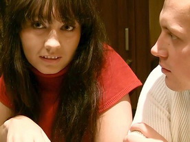 goth girl hardcore teen forced to undress