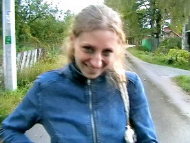 teen business suit tight blonde teen
